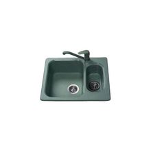 Кухонная мойка врезная прямоугольная (гранит) Polygran F-09