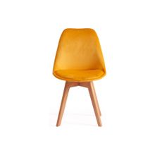 Tetchair Стул TULIP SOFT (mod. 74), желтый (HLR 41) натуральный