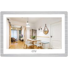 Ctv Видеодомофон HD CTV CTV-M4103AHD Белый Черный запись по движению с 3 камер
