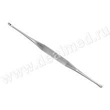 Ложка двухсторонняя Asch тупая 200 мм, Medicor, Венгрия