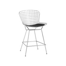 ПМ: Stool Group Стул полубарный с низкой спинкой Bertoia