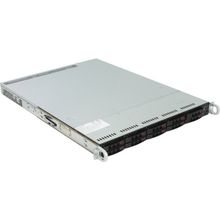 Платформа  SuperMicro 1U 1028R-WC1R (LGA2011-3, C610, WIO,SVGA, SAS3 SATA RAID, 10xHS SAS SATA, 2xGbLAN,  16DDR4, 750W HS)