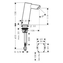 Смеситель Hansgrohe Talis S2 32110000 для раковины