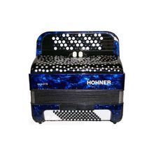 HOHNER Nova II 72 (A4264) blue - кнопочный аккордеон 3 4