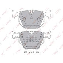Колодки Тормозные Дисковые | Зад | Bmw E63 3.0 5.0 09 04-> E65,E66 3.0 3.5 D Li 11 01- LYNXauto арт. BD1426