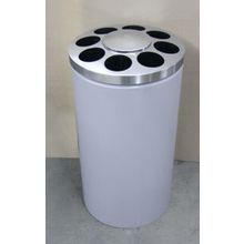 Урна для сбора стаканчиков (покраска RAL - крышка нержавейка)