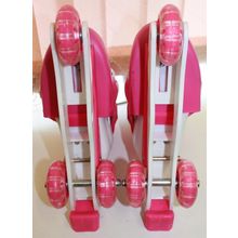 Hello Kitty Раздвижные трехколесные роликовые коньки HELLO KITTY 2541 (р.31-34)