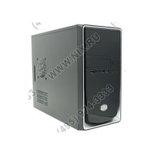 Minitower Cooler Master [RC-344-SKP500-N2] Elite344 Black&amp;Silver microATX  500W (24+2x4+6пин)