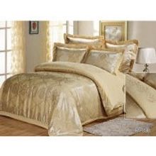 Постельное белье MALMARRE Жаккард с вышивкой Евро с 2мя нав. Silk-Place SP069-4-2022