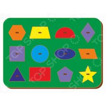 WoodLand «Рамка-вкладыш: Монтессори геометрия 2»