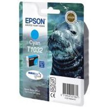 EPSON C13T10324А10 картридж голубой