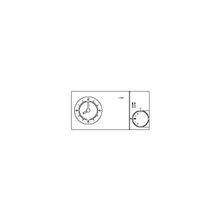  Комнатный термостат-часы с суточной настройкой, 230В, артикул 1152551