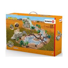 Schleich Большой Заводь с животными