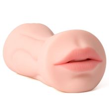 Двусторонний мастурбатор Debby - вагина и ротик (105846)