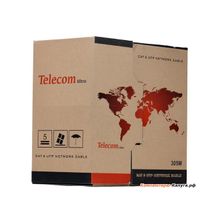 Кабель Telecom Ultra Pro UTP кат. 6 (бухта 305м)  TU634057  (Омедненный)