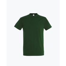 Футболка мужская 190, темно-зеленый - M