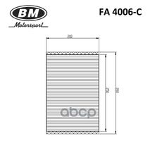 Фильтр Салонный Угольный Next, Focus 2-3, Cruze, Volvo, Mondeo-Iv, Kuga-I BM-Motorsport арт. FA4006C