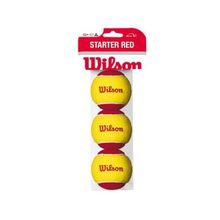 Мяч теннисный WILSON Starter Red арт.WRT137001 желто-красный