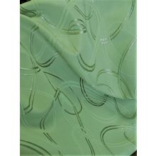 Портьерная ткань Абстракция Овал Зеленый