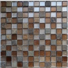 Мозаика Карамелле Naturelle Alcantara ruggine чип 23х23 29,8х29,8