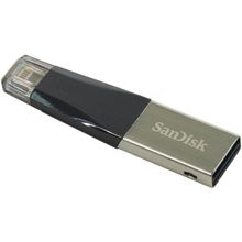 Накопитель SanDisk iXpand Mini for iPhone and iPad    SDIX40N-064G-GN6NN    USB3.0   Lightning Flash Drive 64Gb (RTL)