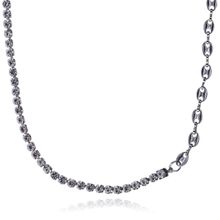 Колье-цепь под серебро (арт. 81452-4)