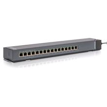 netgear (16ти-портовый  гигабитный коммутатор prosafe plus, управление через gui или с помощью утилиты под windows, универсальный форм-фактор для 4х типов крепления) gss116e-100eus