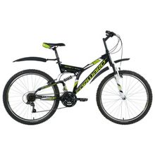 Велосипед FORWARD Raptor 1.0 (2017) 18" черный RBKW7SN6Q008