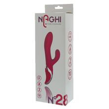 Розовый вибромассажер NAGHI NO.28 - 23 см. Розовый
