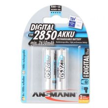 Аккумулятор ANSMANN 2850 AA 5035082 DIGITAL Professional BL2, (1 шт)