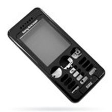 Sony Ericsson Корпус для Sony Ericsson S302 Black - High Copy