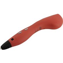 Cactus   CS-3D-PEN-E-RD   3D ручка (PLA ABS, LED,  Red,  0.6мм,  1.75мм)