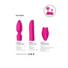 Розовый эротический набор Pleasure Kit №4 (216068)