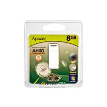 AP8GAH110W-1, 8GB USB 2.0 Handy Steno, AH110, белый, Apacer