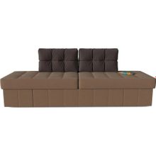 Смарт Диван угловой Оливер Люкс (Лира)  Fox Choco