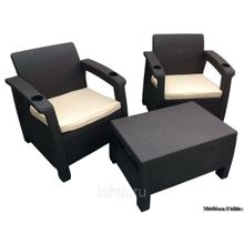 Комплект плетеной мебели Yalta Balcony Set