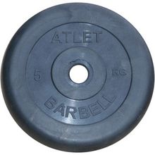 Диск MB Barbell Atlet обрезиненный, 26 мм