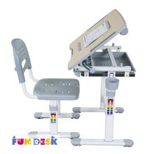 FunDesk Парта и стул Bambino Grey