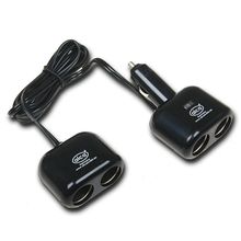 Разветвитель для авто прикуривателя Alca, 4 гнезда (2+2)