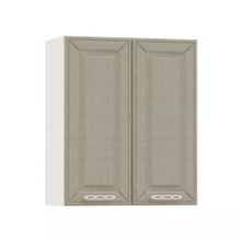 Моби Маргарита шкаф навесной 600 2 двери Белый Имбирь структурный ID - 308681