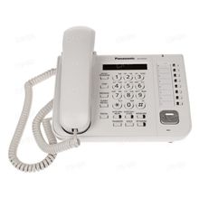 Panasonic KX-DT521RU-W White  цифровой системный телефон