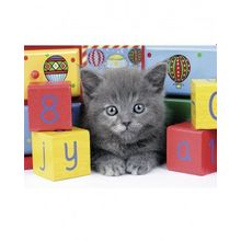 Ravensburger Котенок с кубиками XXL 200 шт