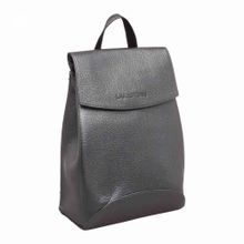 Lakestone Сумка-рюкзак из серебристой кожи Ashley Silver Grey