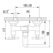 Смеситель Lemark Neo LM2202C для ванны