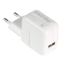 Зарядное устройство SmartBuy iCharge, 2.1A USB, белое (SBP-9040)