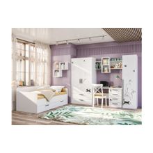 Алмаз. Любимый дом Модульная детская Джоли (Серый шелк)