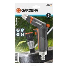 Gardena Пистолет-наконечник для полива Premium + коннектор с автостопом Premium 18306-20.000.00