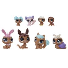 HASBRO LPS Hasbro Littlest Pet Shop E0397 Литлс Пет Шоп Набор игрушек 8 Зефирных Петов E0397