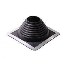 Кровельная проходка прямая черная EPDM (75-160 мм)