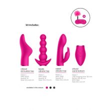 Розовый эротический набор Pleasure Kit №6 (216071)